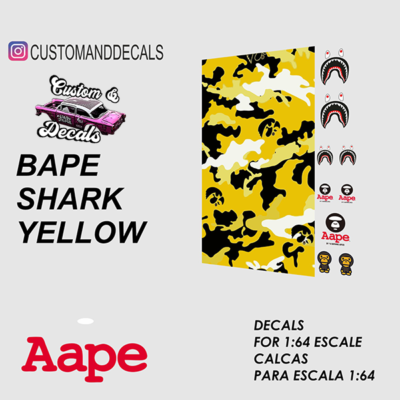 CAD116 Bape Shark Yellow