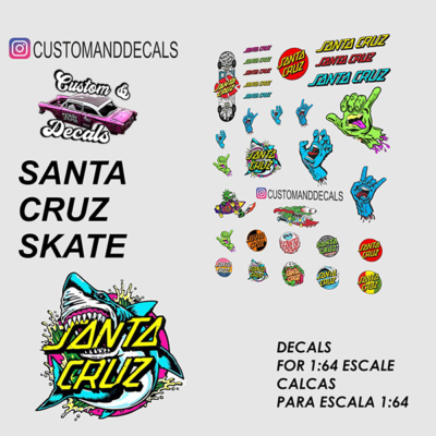 CAD112 Santa Cruz Skates